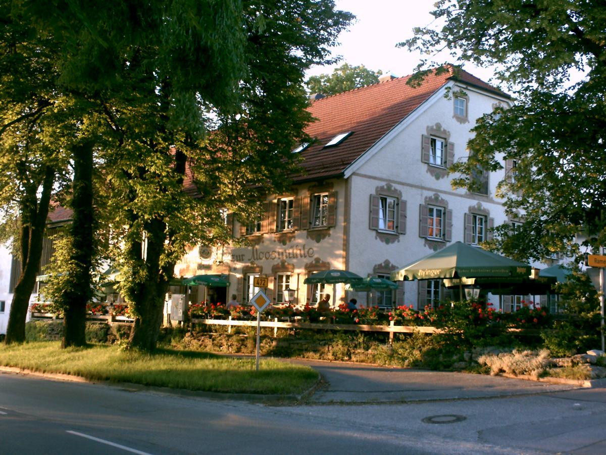 فندق Huglfingفي  Gasthaus Zur Moosmuhle المظهر الخارجي الصورة